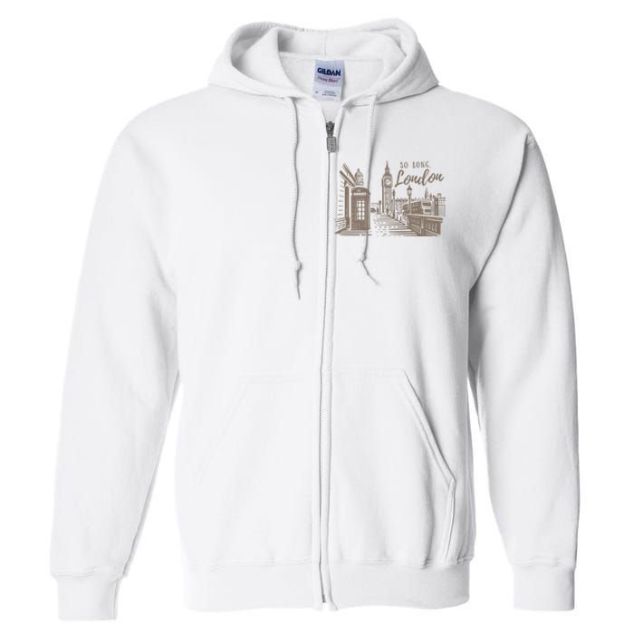 So Long London Ttpd Album Full Zip Hoodie