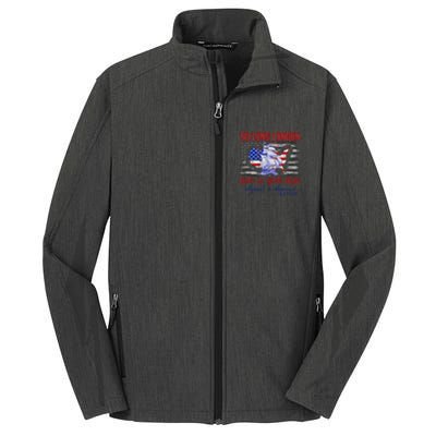 So Long London Funny 4th Of July Design Core Soft Shell Jacket