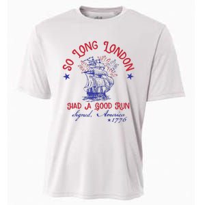 So Long London 4th Of July 1776 Usa Patriotic Gift Cooling Performance Crew T-Shirt