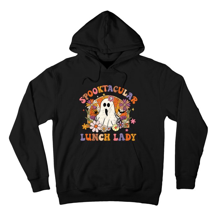 Spooktacular Lunch Lady Happy Halloween Spooky Matching Hoodie