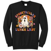 Spooktacular Lunch Lady Happy Halloween Spooky Matching Sweatshirt