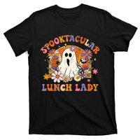 Spooktacular Lunch Lady Happy Halloween Spooky Matching T-Shirt