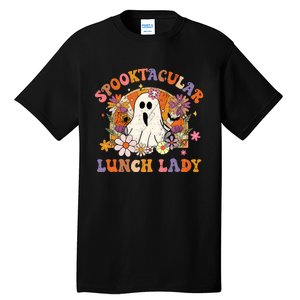 Spooktacular Lunch Lady Happy Halloween Spooky Matching Tall T-Shirt