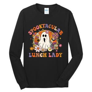 Spooktacular Lunch Lady Happy Halloween Spooky Matching Tall Long Sleeve T-Shirt