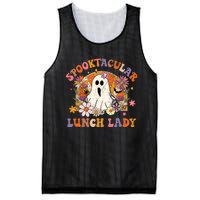 Spooktacular Lunch Lady Happy Halloween Spooky Matching Mesh Reversible Basketball Jersey Tank