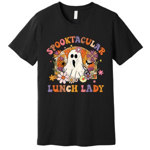 Spooktacular Lunch Lady Happy Halloween Spooky Matching Premium T-Shirt