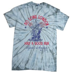 So Long London 4 Of July Tie-Dye T-Shirt