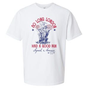 So Long London 4 Of July Sueded Cloud Jersey T-Shirt