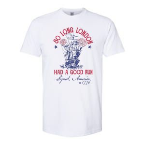 So Long London 4 Of July Softstyle CVC T-Shirt