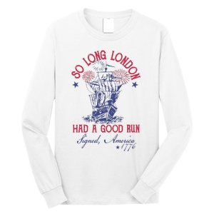 So Long London 4 Of July Long Sleeve Shirt