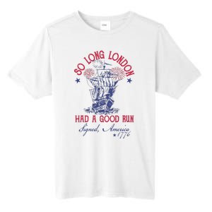 So Long London 4 Of July Tall Fusion ChromaSoft Performance T-Shirt