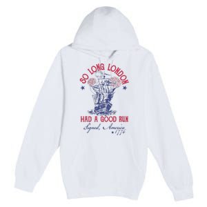 So Long London 4 Of July Premium Pullover Hoodie