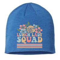 School Lunch Lady Squad Cafeteria Worker Lunchroom Warrior Great Gift Sustainable Beanie