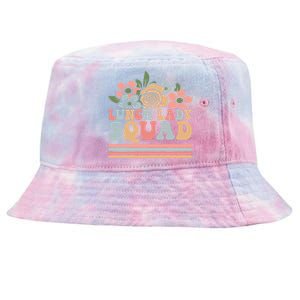 School Lunch Lady Squad Cafeteria Worker Lunchroom Warrior Great Gift Tie-Dyed Bucket Hat