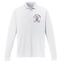 So Long London 4th Of July 1776 Usa Patriotic Performance Long Sleeve Polo