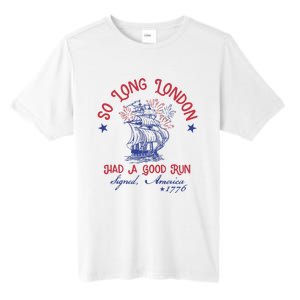 So Long London 4th Of July 1776 Usa Patriotic Tall Fusion ChromaSoft Performance T-Shirt