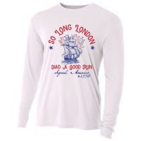 So Long London 4th Of July 1776 Usa Patriotic Cooling Performance Long Sleeve Crew