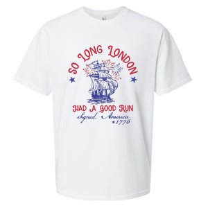 So Long London 4 Of July Sueded Cloud Jersey T-Shirt