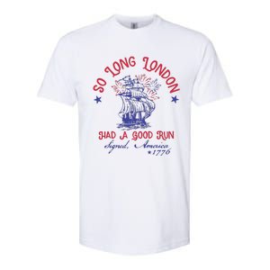 So Long London 4 Of July Softstyle CVC T-Shirt