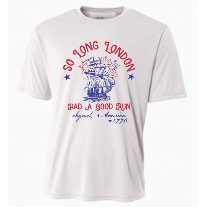 So Long London 4 Of July Cooling Performance Crew T-Shirt