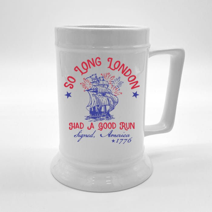 So Long London 4 Of July Beer Stein