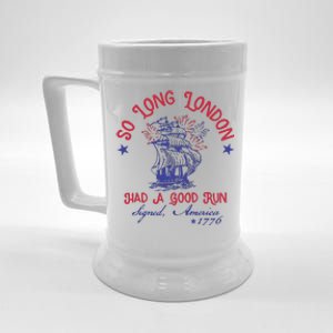 So Long London 4 Of July Beer Stein