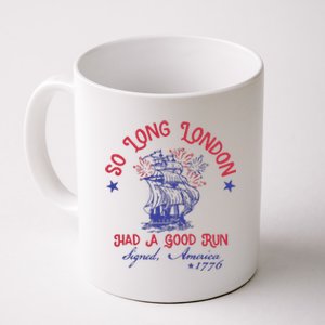 So Long London 4 Of July Coffee Mug