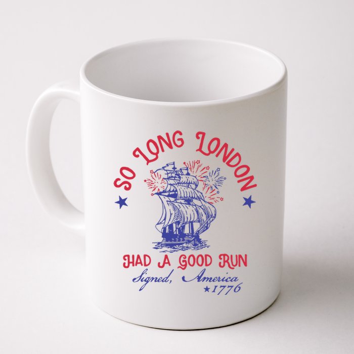 So Long London 4 Of July Coffee Mug