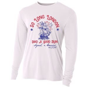 So Long London 4 Of July Cooling Performance Long Sleeve Crew