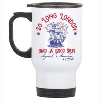 So Long London 4 Of July Stainless Steel Travel Mug