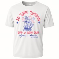 So Long London Had A Good Run Funny 4th Of July Performance Shirt