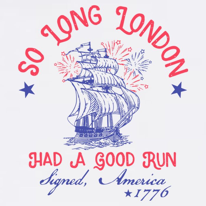 So Long London Had A Good Run Funny 4th Of July Apron