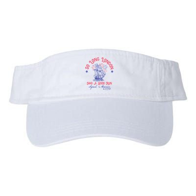 So Long London Had A Good Run Funny 4th Of July Visor