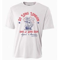 So Long London Had A Good Run 4th Of July Cooling Performance Crew T-Shirt