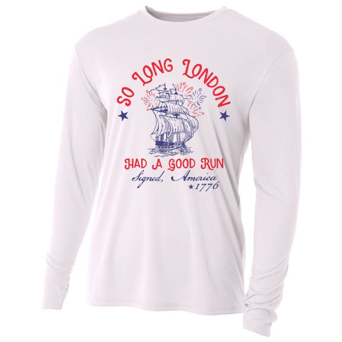 So Long London Had A Good Run 4th Of July Cooling Performance Long Sleeve Crew