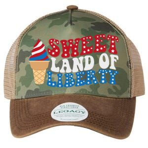 Sweet Land Liberty 4th Of July / Funny Independence Usa Day Great Gift Legacy Tie Dye Trucker Hat