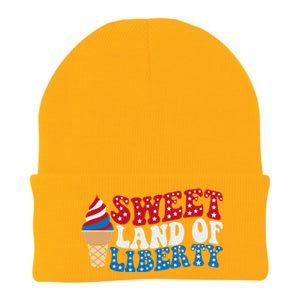 Sweet Land Liberty 4th Of July / Funny Independence Usa Day Great Gift Knit Cap Winter Beanie