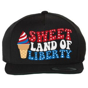 Sweet Land Liberty 4th Of July / Funny Independence Usa Day Great Gift Wool Snapback Cap