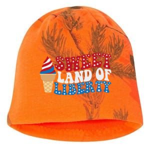 Sweet Land Liberty 4th Of July / Funny Independence Usa Day Great Gift Kati - Camo Knit Beanie