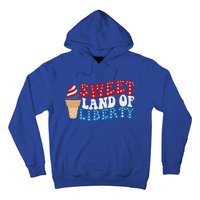 Sweet Land Liberty 4th Of July / Funny Independence Usa Day Great Gift Hoodie