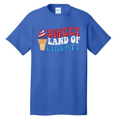 Sweet Land Liberty 4th Of July / Funny Independence Usa Day Great Gift Tall T-Shirt