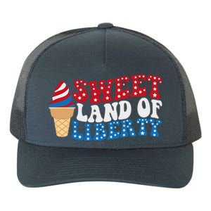 Sweet Land Liberty 4th Of July / Funny Independence Usa Day Great Gift Yupoong Adult 5-Panel Trucker Hat