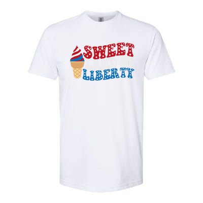 Sweet Land Liberty 4th Of July / Funny Independence Usa Day Great Gift Softstyle CVC T-Shirt