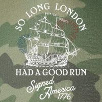 So Long London Had A Good Run Signed America 1776 Legacy Tie Dye Trucker Hat
