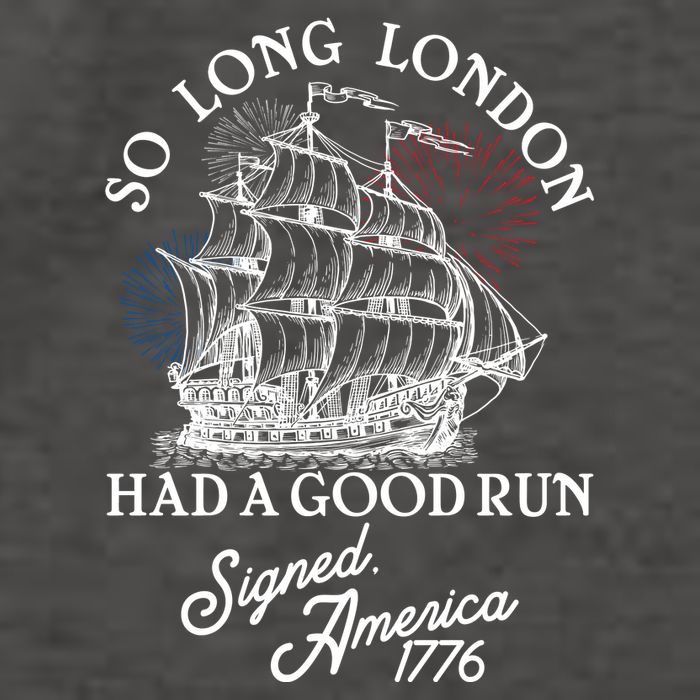 So Long London Had A Good Run Signed America 1776 Vector Backpack
