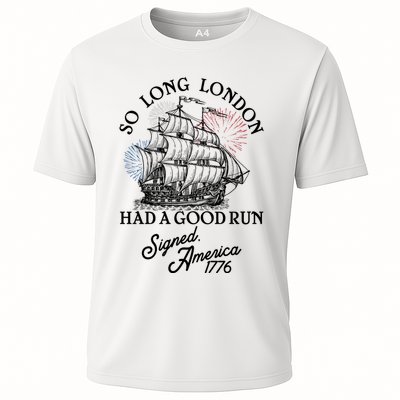 So Long London Had A Good Run Signed America 1776 Performance Shirt