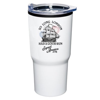 So Long London Had A Good Run Signed America 1776 Tumbler