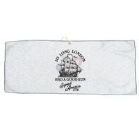 So Long London Had A Good Run Signed America 1776 Large Microfiber Waffle Golf Towel