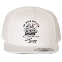 So Long London Had A Good Run Signed America 1776 Wool Snapback Cap