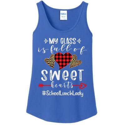 School Lunch Lady My Class Is Full Of Sweet Hearts Gift Ladies Essential Tank